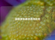 高额现金德信德州扑克