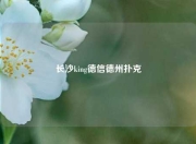 长沙king德信德州扑克
