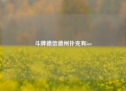 斗牌德信德州扑克有ios